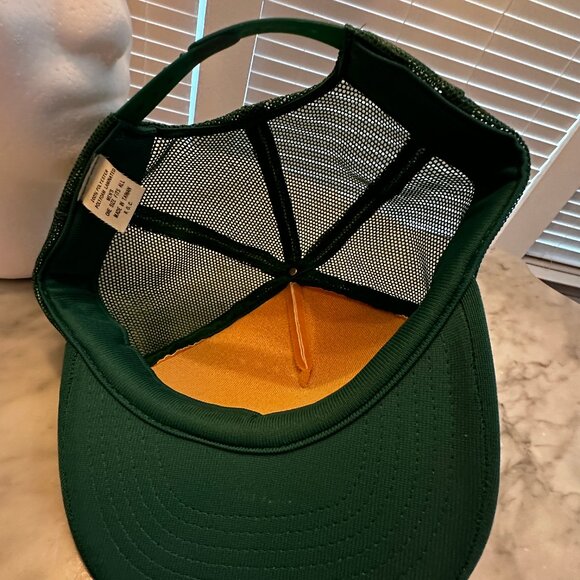 Vintage Bass Pro Shops Trucker Hat – Green Mesh Snapback – Springfield, MO - Picture 11 of 12
